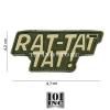 PATCH 3D PVC RAT-TAT-TAT VERDE 101 INC (444130-3946) - foto 1