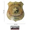 DISTINTIVO SPECIAL POLICE ORO FOSCO (441058-1310-ORO) - foto 1