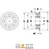 2 BOCCOLE CUSCINETTATE 7x11x3mm ACCIAIO TEMPERATO MAXX MODEL (MF117ZZ) - foto 1