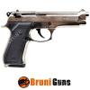BRUNI BLANK GUN 92 CAL 9 NIKEL SANDGESTRAHLT (BR-1305NS) - Foto 1