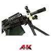 MINIMI MACHINE M249 MK46 BLACK ELECTRIC BIPOD MOD 0 A&K (T57108) - photo 2
