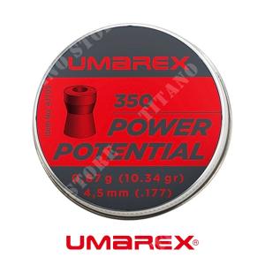 PLUMBINI POWER POTENZIAL 4,5MM 350STK UMAREX (4.1705)