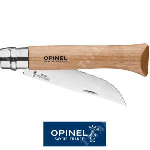 KNIFE N12 SERRATED BLADE BREAD STAINLESS STEEL OPINEL (OPN-02441)