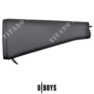 LONG POLYMER FIXED STOCK FOR M4 / M16 BLACK DBOYS (DB025)