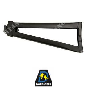FOLDABLE BLACK METAL STOCK FOR AK74 DOUBLE BELL (DBY-09-000270)