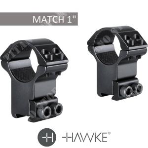 ATTACK MATCH 2PCS 1 '' HIGH 11mm HAWKE (22102)