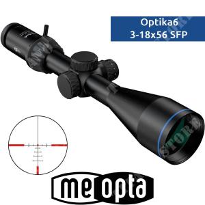 OTTICA MEOPRO OPTIKA6 3-18X56 SFP BDC DICHRO MEOPTA (393598)