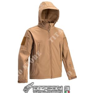 SOFT SHELL JACKET COYOTE DEFCON 5 (D5-3430 CB)