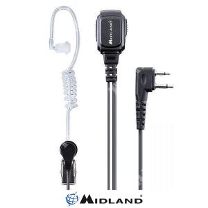 MA31-L PRO MICROPHONE WITH MIDLAND PNEUMATIC HEADSET (C1497)