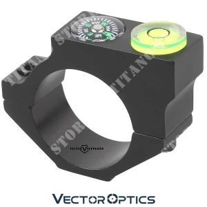 ANELLO DA 30mm LIVELLA E BUSSOLA ACD VECTOR OPTICS (VCT-SCACD-05)