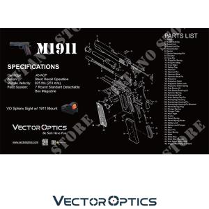 COLCHONETA DE BANCO M1911 VECTOR OPTICS (VCT-SCBM-03)