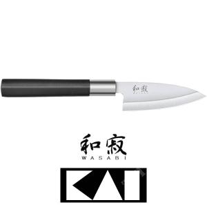 DEBA 10.5CM WASABI BLACK KAI KNIFE (KAI-6710D)