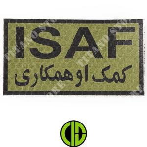 PATCH IR ISAF OD COMBAT ID (KAM-30-011266)