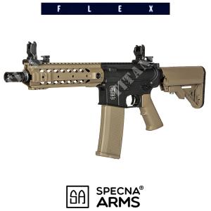 SPEARGUN M4 SA-F01 FLEX BLACK / TAN SPECNA ARMS (SA-F01-HT)