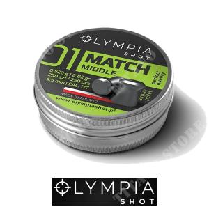 PIOMBINI MATCH MIDDLE CAL 4,5MM 0,52G OLYMPIA (IC166)