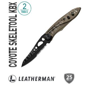SKELETOOL KNIFE KBX COYOTE TAN LEATHERMAN (832615)