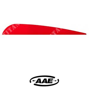 TRADITIONAL PLASTIC FINS 40 RED AAE (T71387)