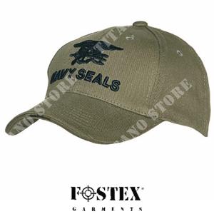 FOSTEX NAVY SEALS GREEN BASEBALL CAP (215150-205-OD)