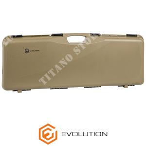 ÉTUI RIGIDE 82X29,5X8,5mm TAN EVOLUTION (EA0501RCT)