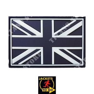 GREAT BRITAIN FLAG PVC PATCH BK/FLUO JACKETS TG(JTG.UKF.GID)