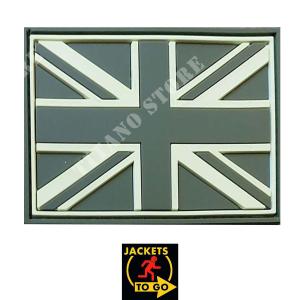 GREAT BRITAIN GREEN JACKETS FLAG PVC PATCH TG(JTG.UKF.FO)