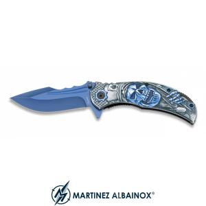 KNIFE MIITARY SKULL BLADE 9,5CM ALBAINOX (ALB-18606)