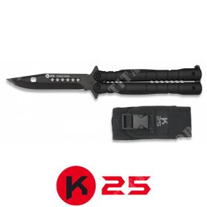 KNIFE BUTTERFLY BLACK BLADE/10,30Cm K25 (K25-02131)