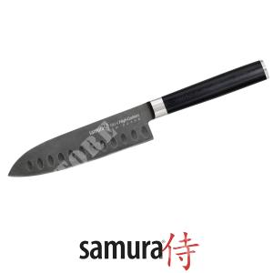 MO-V KNIFE STONEWASH SMALL SANTOKU 13.8CM SAMURA (C670SM093B)