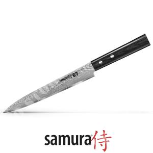 DAMASCUS 67 SLICING KNIFE 19.5CM SAMURA (C670D67045)