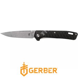 ZILCH KNIFE BLACK HANDLE WITH GERBER CLIP (30-001879)