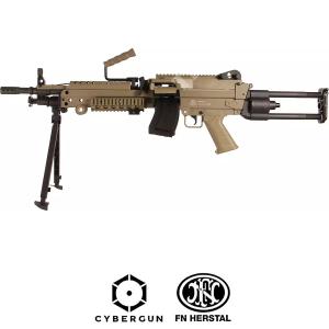 MACHINE GUN M249 PARA SPORTLINE TAN FN HERSTAL CYBERGUN (200842)