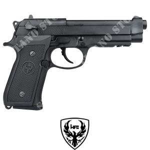 M9 FULL METAL GAS BLOWBACK GUN BLACK HFC (HG 198)