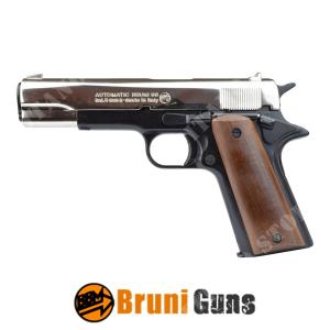 BLANK GUN 96 CALIBER 9MM PAK NIKEL/BLACK BRUNI (BR-1505BN)