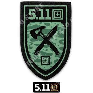 PATCH KNIFE AX CAMO GREEN 5.11 (82082-194)