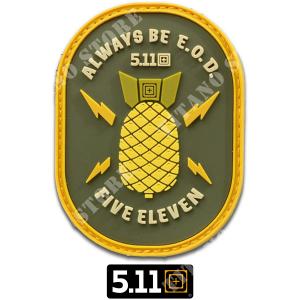 PATCH ALWAYS BE EOD GREEN 5.11 (92003-194)
