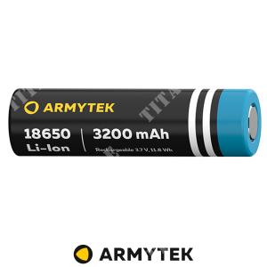 BATTERIE ARMYTEK 18650 LI-ION 3200 MAH (ART-A03201)