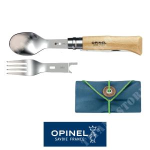 KNIFE SET N.08 PICNIC W/FORCH/PUNCH.+STUC. OPINEL (OPN-05617)
