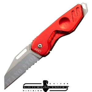 COLTELLO ANT RESCUE RED STONE WASHED EXTREMA RATIO (0468/M3/SW/R)