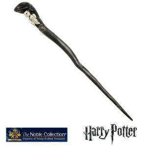 BACCHETTA UFFICIALE DEATH EATER SNAKE THE NOBLE COLLECTION (NN8224.85)