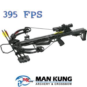 COMPOUND CROSSBOW HECTOR 395 FPS BLACK MAN KUNG (MK-XB62B)