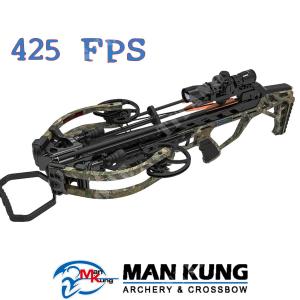 CHESTER COMPOUND CROSSBOW 425 FPS FOREST CAMO MAN KUNG (MK-XB65FC)