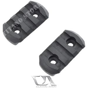 SLITTE 20MM IN POLIMERO 3 SLOT NERE CLASSIC ARMY (A656P-3)