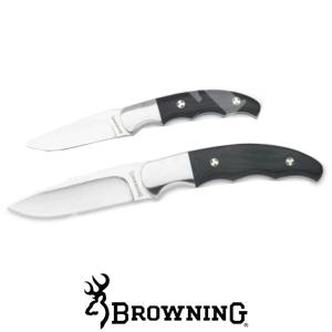 BROWNING PAIR OF ULTIMATE G10 FIXED BLADE KNIVES (322521)