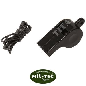 MIL-TEC BLACK WHISTLE (16326002)