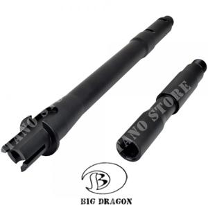 OUTER BARREL WITH EXTENSION FOR M4 BIG DRAGON (BD-0567)