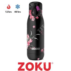 MID.FLORAL THERMAL BOTTLE 500ml. ZOKU (ZK142-12)