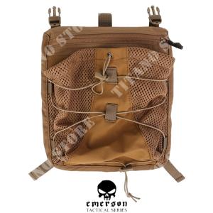 BUNGEE BACKPACK PER TACTICAL VEST 420 COYOTE BROWN EMERSON (EM9534CB)