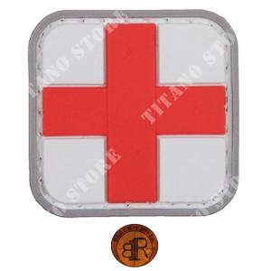 PATCH 3D CROCE RED MEDICAL BR1 (T65970)