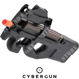 FUSIL FN P90 STANDARD BLACK REDDOT 6mm AEG ABS CYBERGUN (200994)