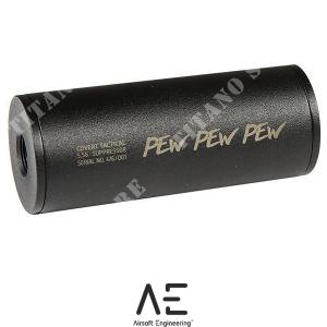 SILENZIATORE COVERT TACTICAL PRO PEW PEW PEW 40x100mm AIRSOFT ENGINEERING (AEN-09-019702)